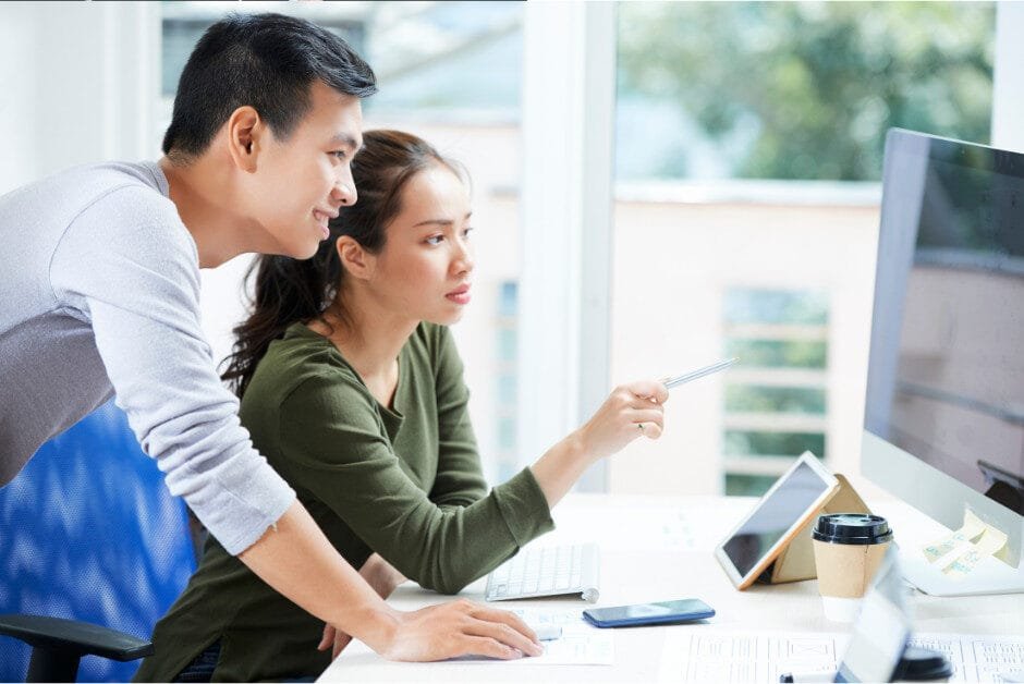 better website interface